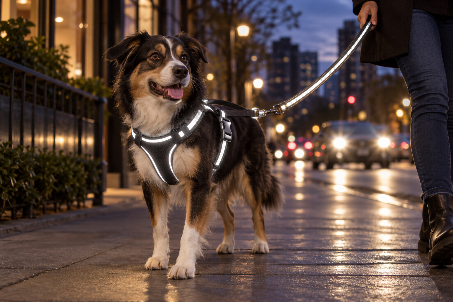 How to Develop Reflective Pet Gear for Safer Night Walks